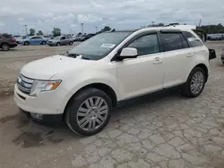 Salvage cars for sale at Indianapolis, IN auction: 2008 Ford Edge Limited