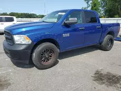 2017 Dodge RAM 1500 ST en venta en Dunn, NC