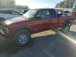 Chevrolet salvage cars for sale: 2000 Chevrolet S Truck S10