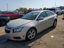 Salvage cars for sale at Woodhaven, MI auction: 2013 Chevrolet Cruze LT