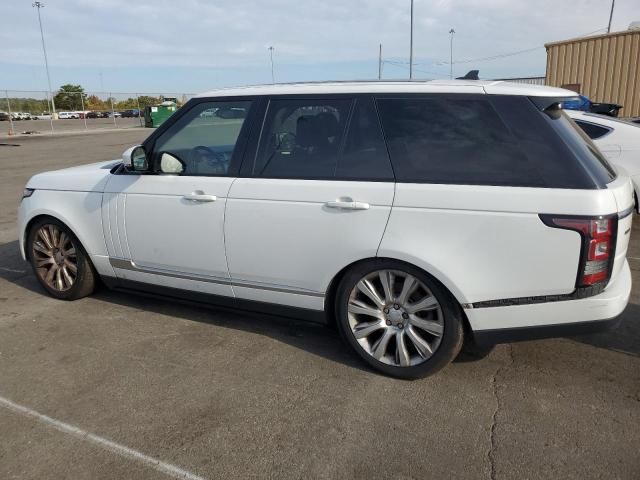 2016 Land Rover Range Rover Supercharged