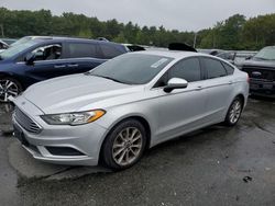 Salvage cars for sale at auction: 2017 Ford Fusion SE