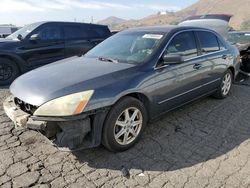 Salvage cars for sale at Colton, CA auction: 2003 Honda Accord EX