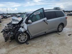 Toyota salvage cars for sale: 2017 Toyota Sienna XLE