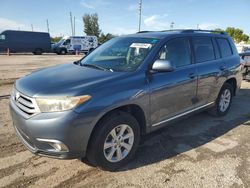 2013 Toyota Highlander Base en venta en Miami, FL