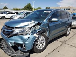 Salvage cars for sale at Littleton, CO auction: 2016 Honda CR-V EXL