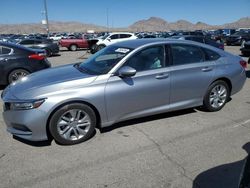 Salvage cars for sale at auction: 2020 Honda Accord LX