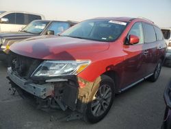 Nissan salvage cars for sale: 2016 Nissan Pathfinder S