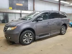 Salvage cars for sale at Mocksville, NC auction: 2015 Honda Odyssey Touring