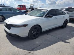 Salvage cars for sale at New Orleans, LA auction: 2023 Honda Accord Hybrid SPORT-L