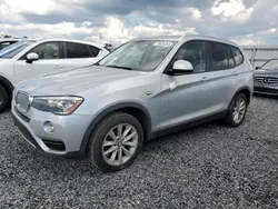 Salvage cars for sale at Riverview, FL auction: 2016 BMW X3 XDRIVE28I