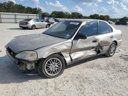 Salvage cars for sale at New Braunfels, TX auction: 2000 Honda Civic LX