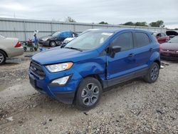 Salvage cars for sale at Kansas City, KS auction: 2022 Ford Ecosport S