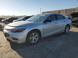 Chevrolet salvage cars for sale: 2018 Chevrolet Malibu LS