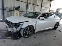 Salvage cars for sale at Cartersville, GA auction: 2019 Honda Accord Sport