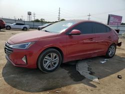 Salvage cars for sale at Chicago Heights, IL auction: 2020 Hyundai Elantra SEL