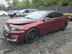 Chevrolet Malibu ls salvage cars for sale: 2016 Chevrolet Malibu LS