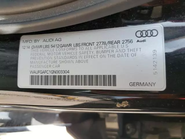 2016 Audi A6 Premium Plus