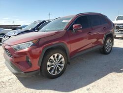 Salvage cars for sale at Andrews, TX auction: 2019 Toyota Rav4 XLE Premium