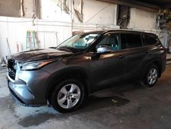 Salvage cars for sale at Casper, WY auction: 2022 Toyota Highlander L