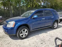 Salvage cars for sale at Cicero, IN auction: 2008 Chevrolet Equinox LTZ