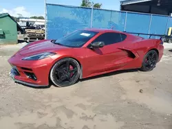 Chevrolet salvage cars for sale: 2022 Chevrolet Corvette Stingray 2LT