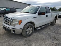 Salvage trucks for sale at Leroy, NY auction: 2010 Ford F150 Super Cab