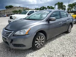 Salvage cars for sale at Opa Locka, FL auction: 2015 Nissan Sentra S