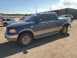 Salvage Cars with No Bids Yet For Sale at auction: 2002 Ford F150 Supercrew