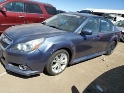 Subaru Legacy 2.5i Limited Vehiculos salvage en venta: 2013 Subaru Legacy 2.5I Limited