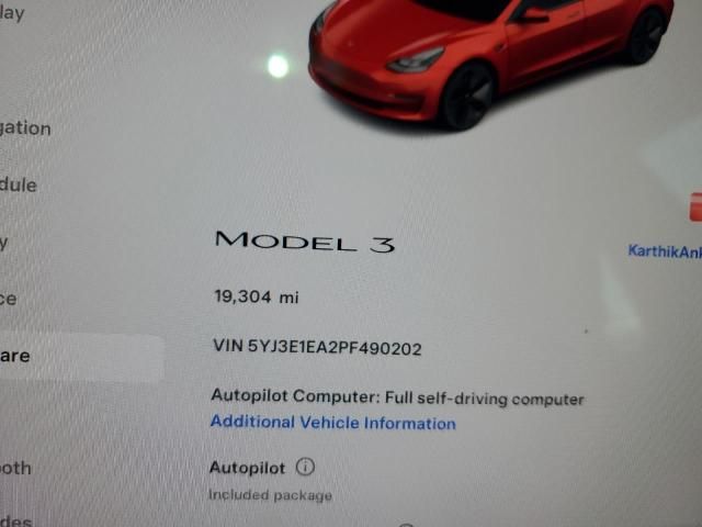 2023 Tesla Model 3