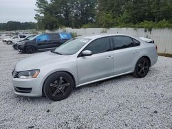 Salvage cars for sale at Fairburn, GA auction: 2013 Volkswagen Passat S