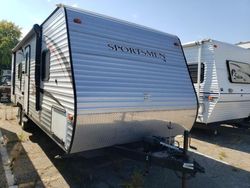 Salvage trucks for sale at Woodhaven, MI auction: 2014 Sportsmen Travel Trailer