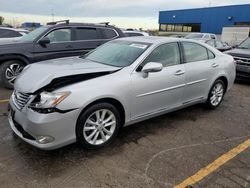 Salvage cars for sale at Woodhaven, MI auction: 2012 Lexus ES 350