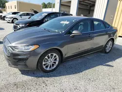 Ford salvage cars for sale: 2020 Ford Fusion SE