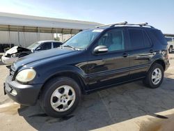 Salvage cars for sale at Fresno, CA auction: 2002 Mercedes-Benz ML 320