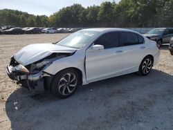 Honda Accord ex salvage cars for sale: 2017 Honda Accord EX