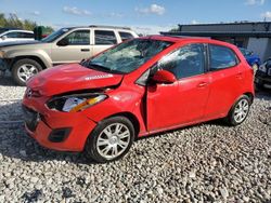 Salvage cars for sale at Wayland, MI auction: 2013 Mazda 2