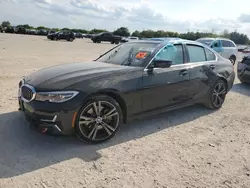 Salvage cars for sale at San Antonio, TX auction: 2020 BMW 330I