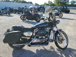 Salvage motorcycles for sale at Milwaukee, WI auction: 2004 Harley-Davidson XL1200 C