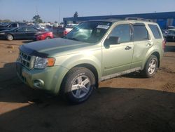 Ford salvage cars for sale: 2009 Ford Escape Hybrid