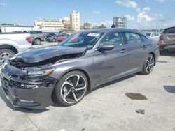 Honda salvage cars for sale: 2019 Honda Accord Sport