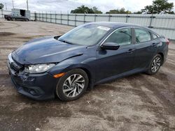 Salvage cars for sale at Newton, AL auction: 2016 Honda Civic EX