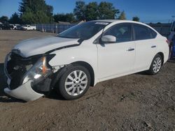 Salvage cars for sale at Finksburg, MD auction: 2015 Nissan Sentra S