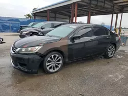 Carros dañados por inundaciones a la venta en subasta: 2014 Honda Accord Sport