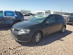 Volkswagen Vehiculos salvage en venta: 2016 Volkswagen Golf S/SE