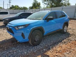 Salvage cars for sale at Oklahoma City, OK auction: 2019 Toyota Rav4 LE