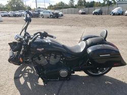 Salvage motorcycles for sale at Chalfont, PA auction: 2014 Victory Vegas 8-Ball