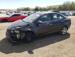 Salvage cars for sale at Las Vegas, NV auction: 2015 Chevrolet Sonic LTZ