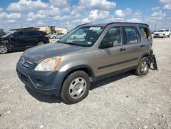 Salvage cars for sale at Temple, TX auction: 2005 Honda CR-V LX